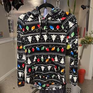 No Boundaries Plush Christmas Pullover Hoodie